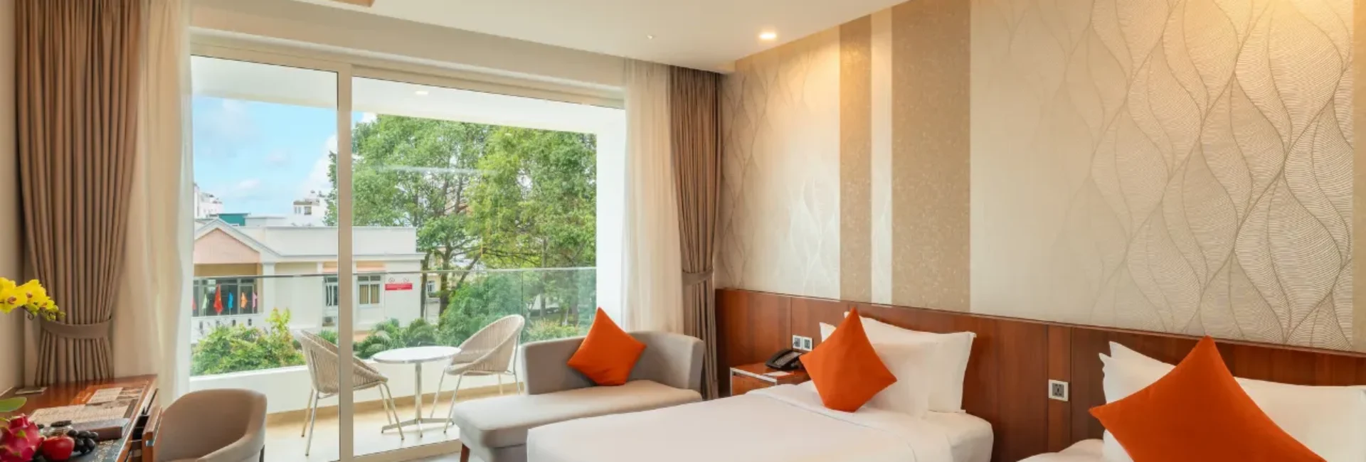Classic City View Twin Room